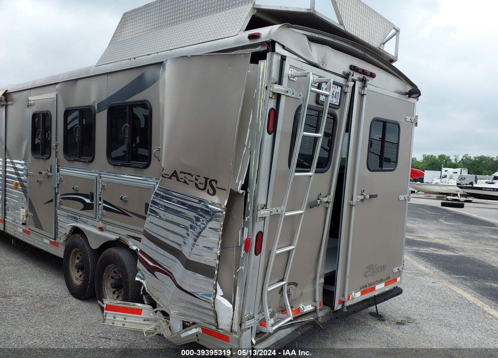 2011 BIS HORSE TRAILER VIN: 51Y306K21B2001309