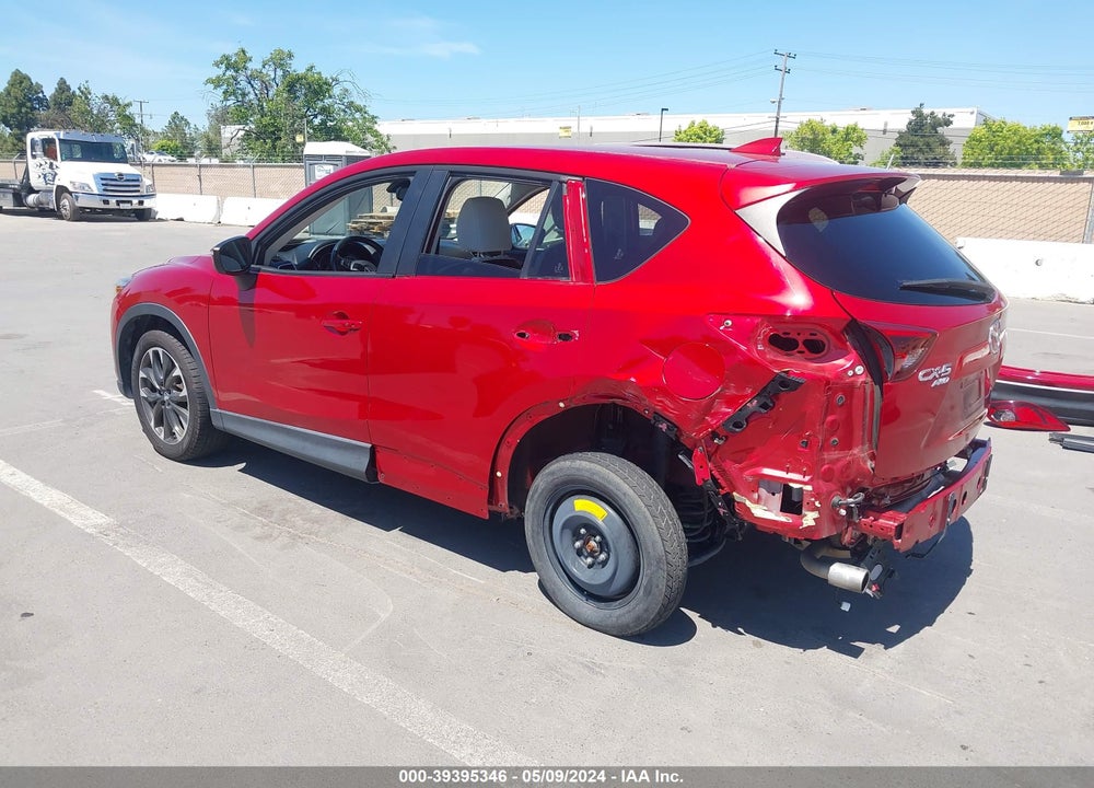 2016 MAZDA CX-5 GRAND TOURING VIN: JM3KE4DY1G0807128