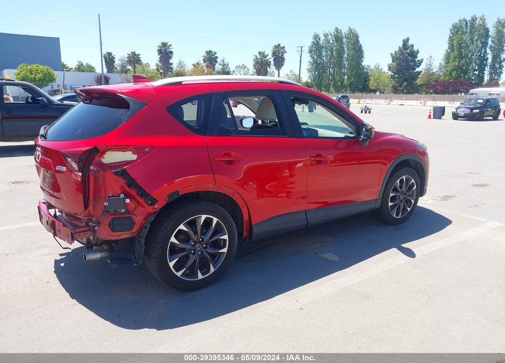 2016 MAZDA CX-5 GRAND TOURING VIN: JM3KE4DY1G0807128