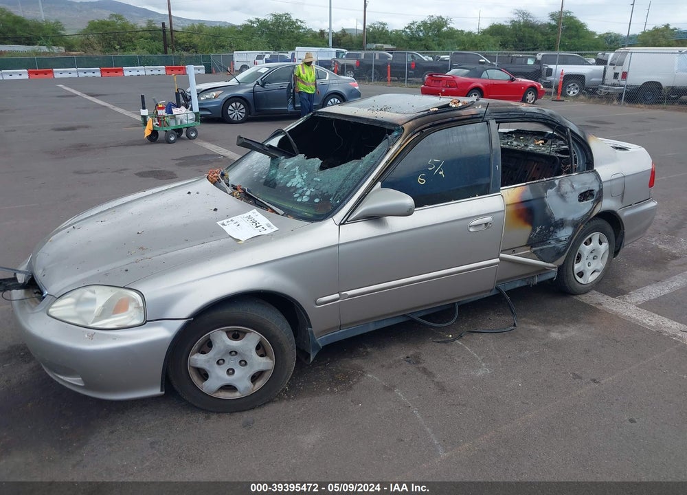 2000 HONDA CIVIC EX VIN: 1HGEJ864XYL004371