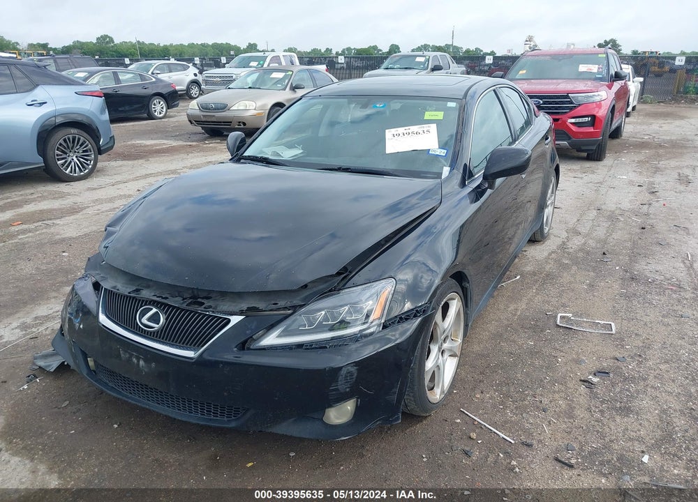 2008 LEXUS IS 250 VIN: JTHBK262682066283