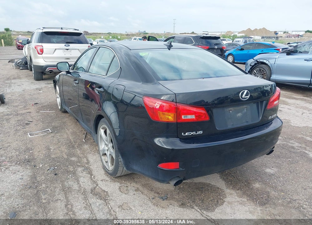 2008 LEXUS IS 250 VIN: JTHBK262682066283