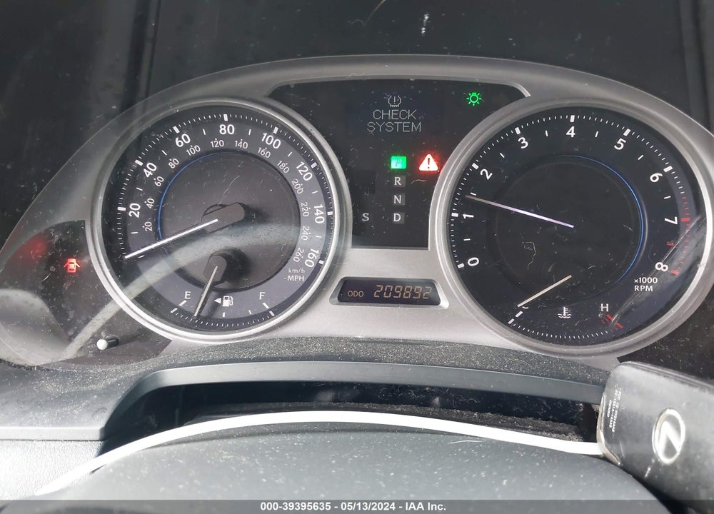 2008 LEXUS IS 250 VIN: JTHBK262682066283