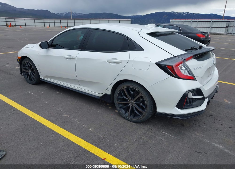 2021 HONDA CIVIC SPORT VIN: SHHFK7H43MU401150