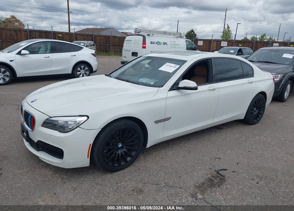 2013 BMW 750LI XDRIVE VIN: WBAYF8C56DD140671