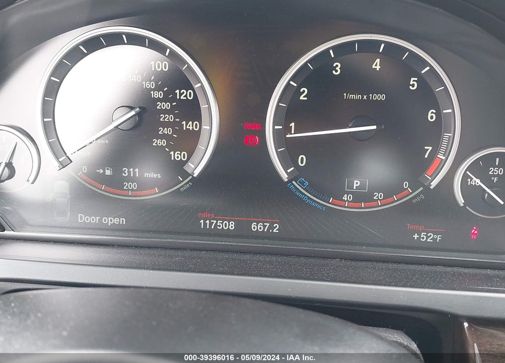 2013 BMW 750LI XDRIVE VIN: WBAYF8C56DD140671