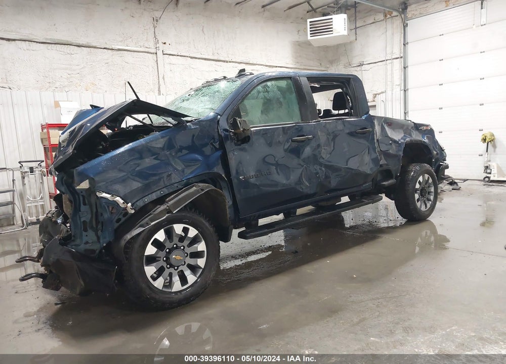 2022 CHEVROLET SILVERADO 2500HD 4WD STANDARD BED CUSTOM VIN: 2GC4YME7XN1234522