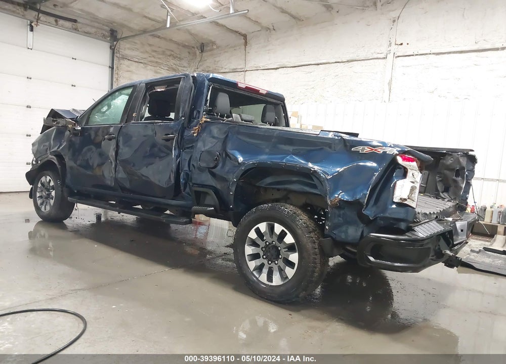 2022 CHEVROLET SILVERADO 2500HD 4WD STANDARD BED CUSTOM VIN: 2GC4YME7XN1234522