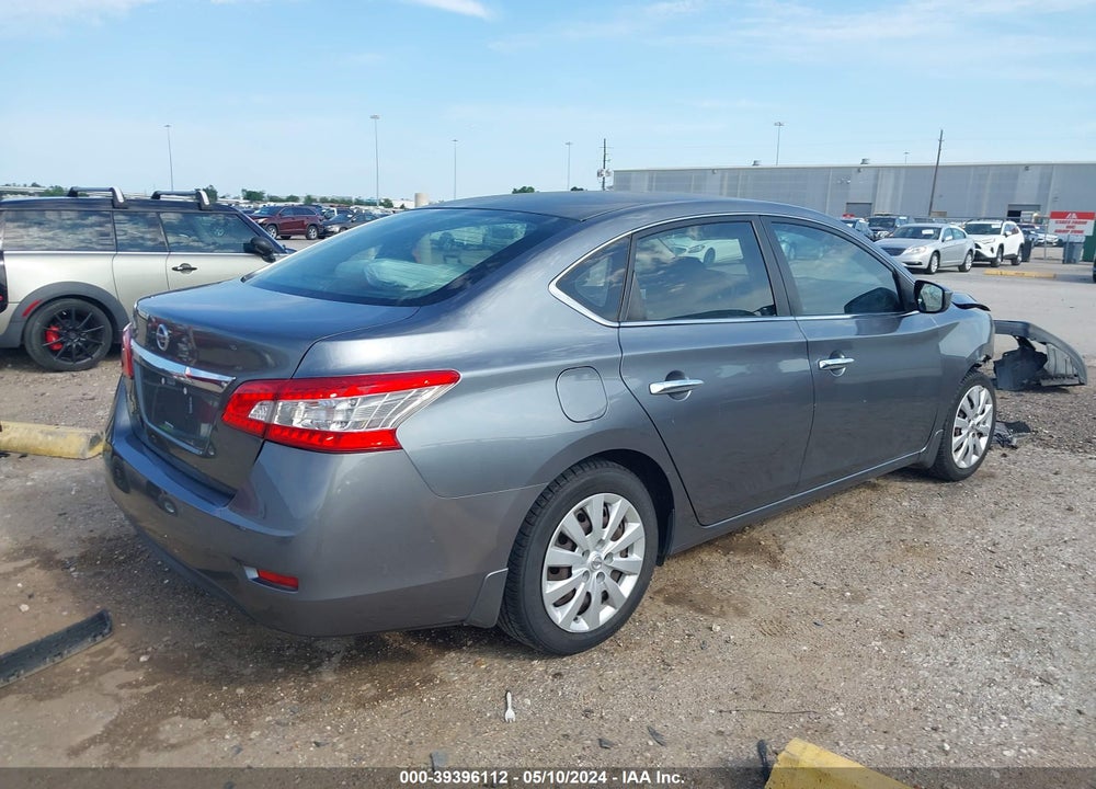 2015 NISSAN SENTRA S VIN: 3N1AB7AP2FY377076