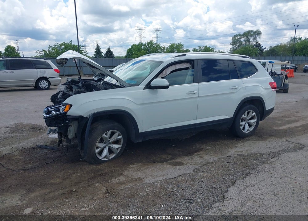 2018 VOLKSWAGEN ATLAS 3.6L V6 SE VIN: 1V2KR2CA1JC566584