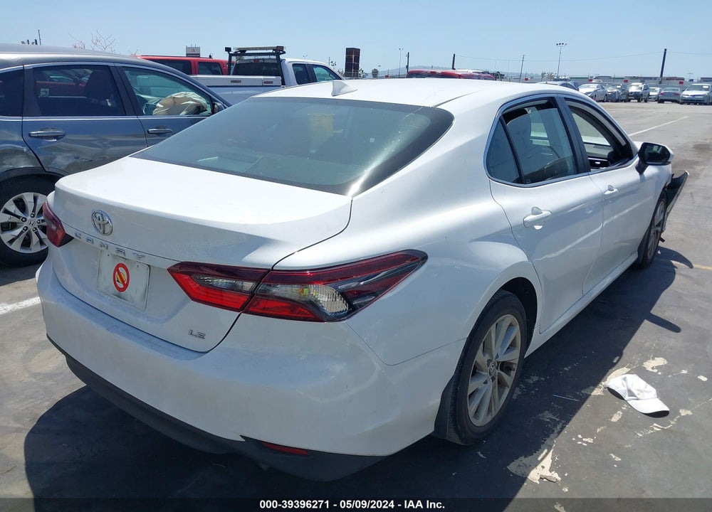 2022 TOYOTA CAMRY LE VIN: 4T1R11AK3NU708071