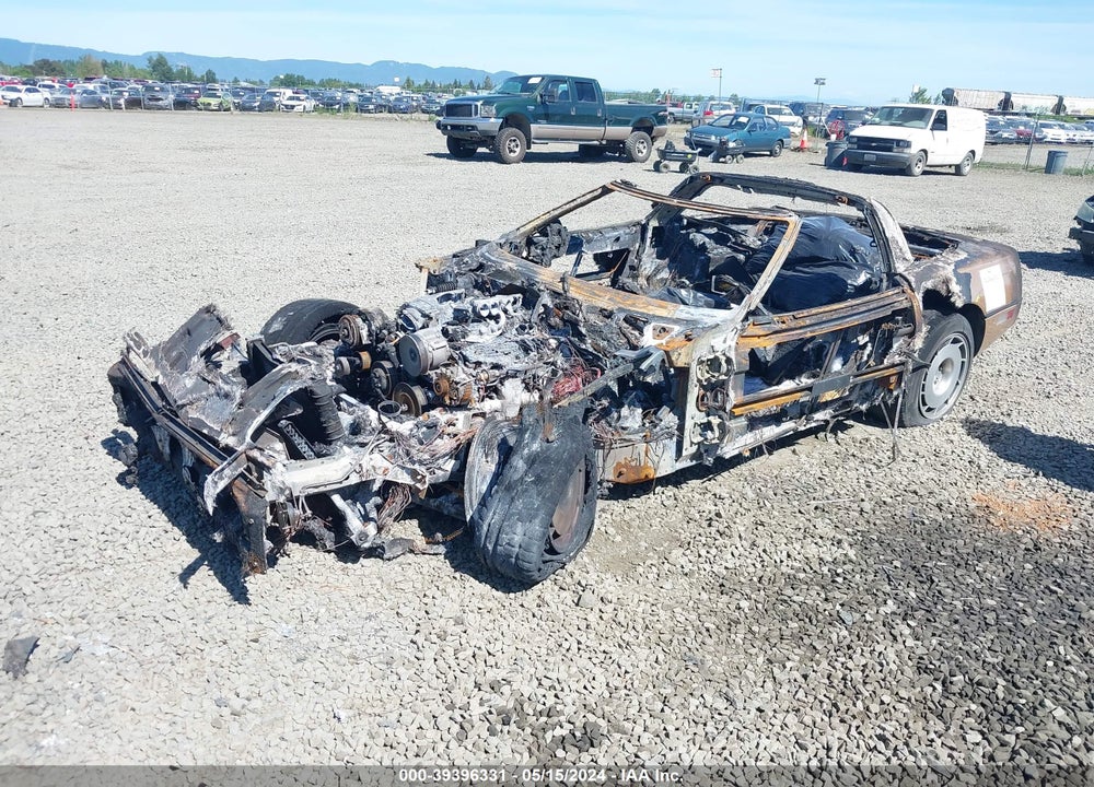 1986 CHEVROLET CORVETTE VIN: 1G1YY0784G5102222