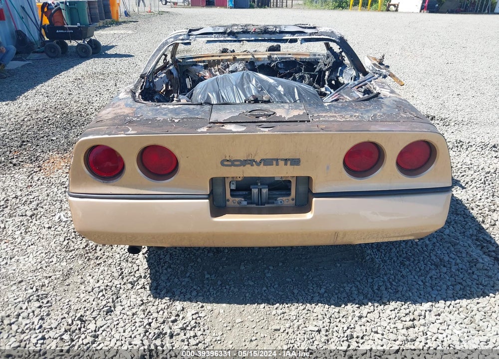 1986 CHEVROLET CORVETTE VIN: 1G1YY0784G5102222