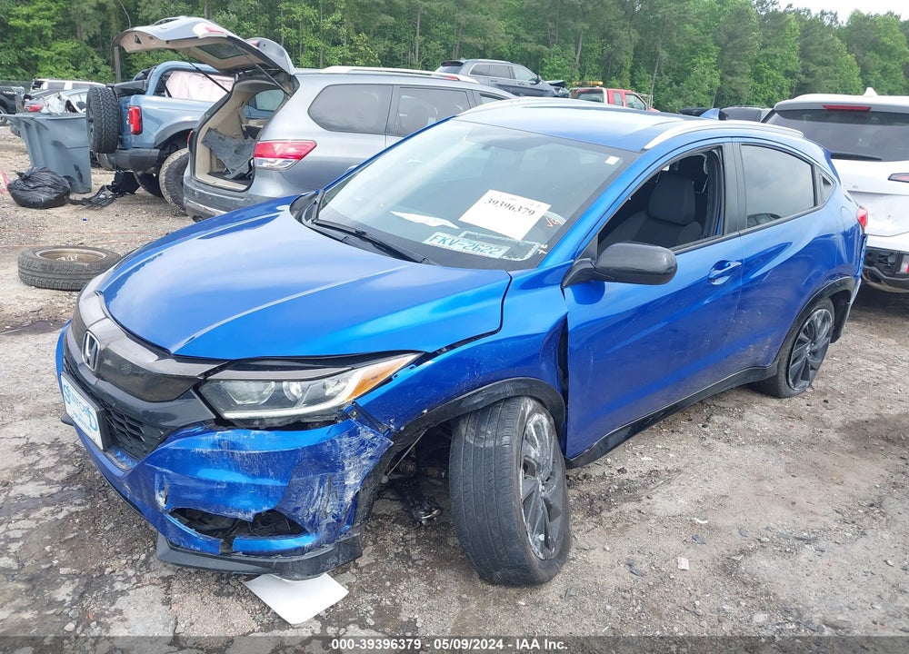 2022 HONDA HR-V 2WD SPORT VIN: 3CZRU5H18NM724104