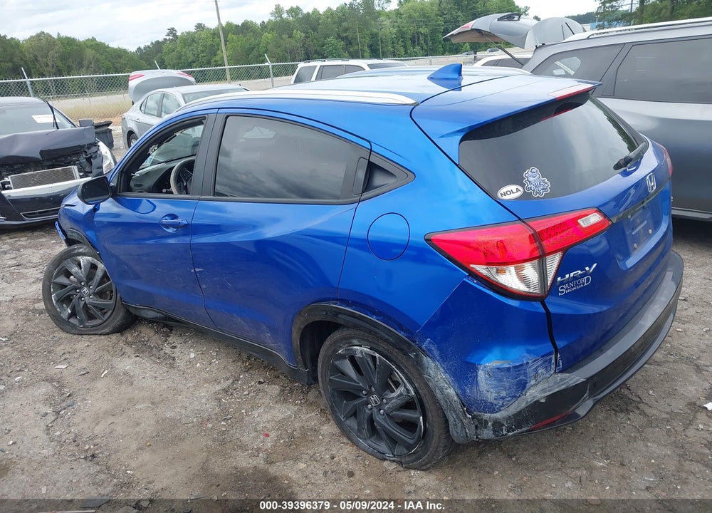 2022 HONDA HR-V 2WD SPORT VIN: 3CZRU5H18NM724104