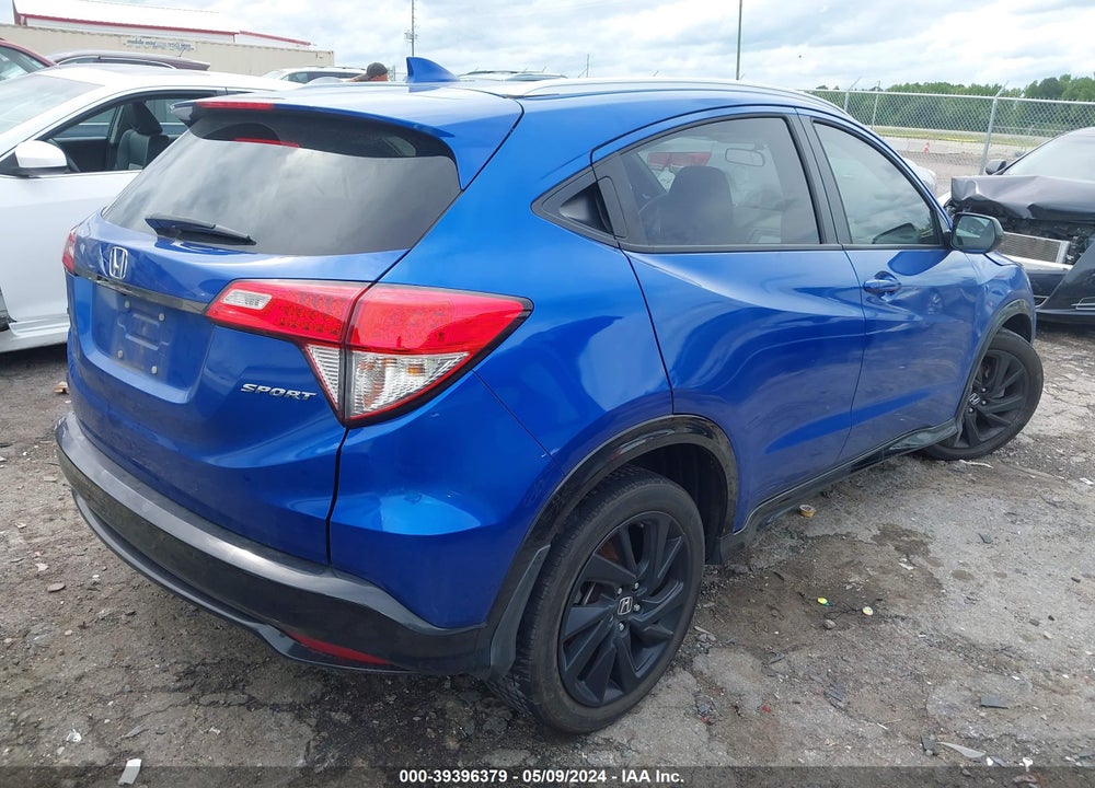 2022 HONDA HR-V 2WD SPORT VIN: 3CZRU5H18NM724104