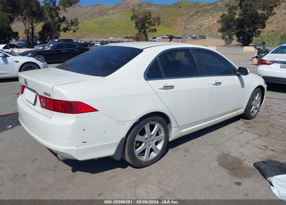 2004 ACURA TSX VIN: JH4CL968X4C019891