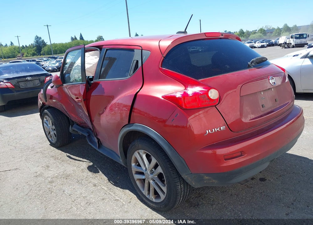 2011 NISSAN JUKE SL VIN: JN8AF5MV6BT011550
