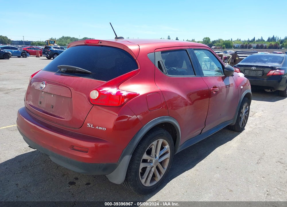 2011 NISSAN JUKE SL VIN: JN8AF5MV6BT011550