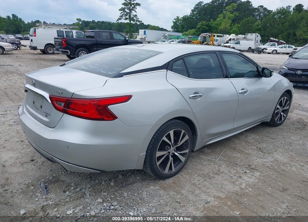 2016 NISSAN MAXIMA 3.5 SV VIN: 1N4AA6AP4GC403851
