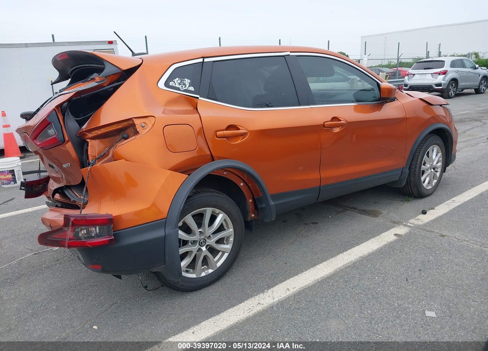 2021 NISSAN ROGUE SPORT S AWD XTRONIC CVT VIN: JN1BJ1AW1MW452026