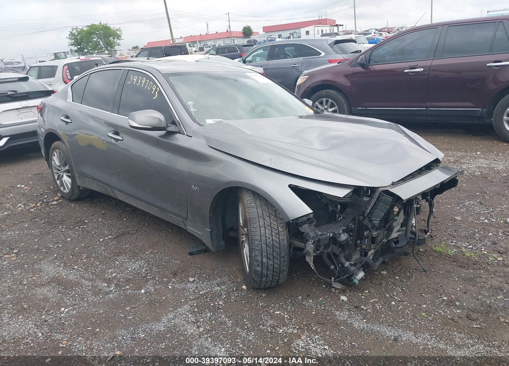 2019 INFINITI Q50 3.0T LUXE VIN: JN1EV7AR6KM552050