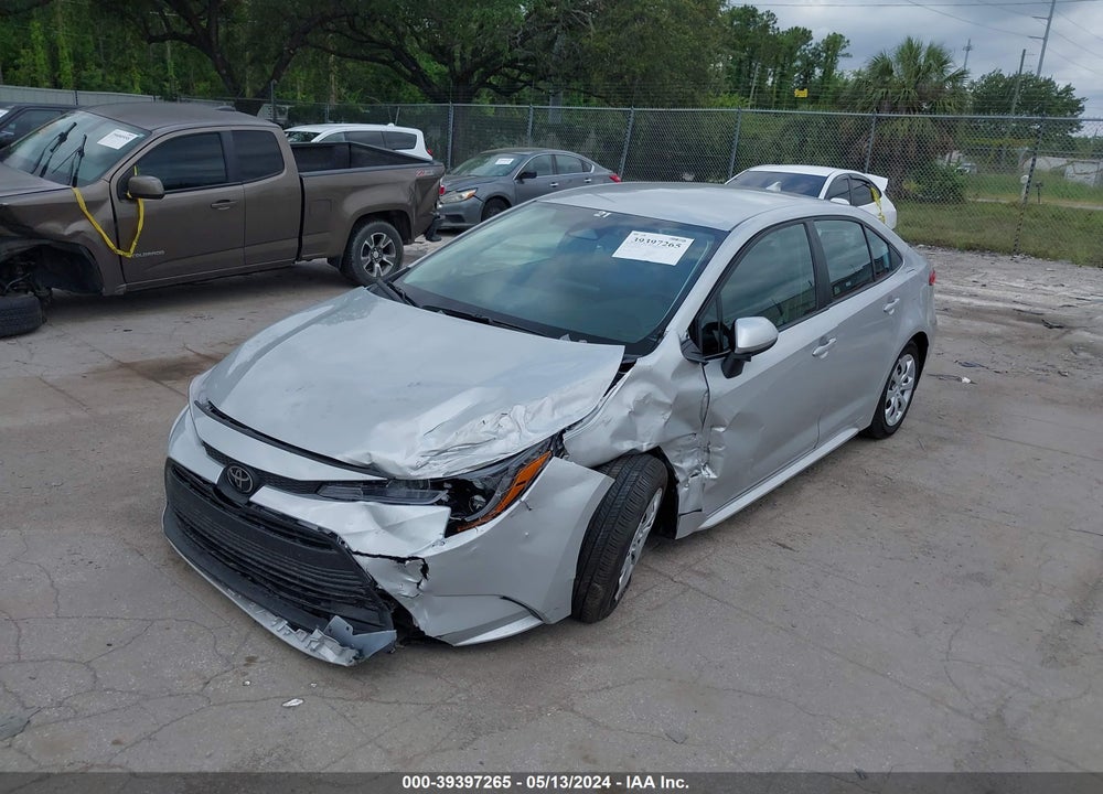 2023 TOYOTA COROLLA LE VIN: 5YFB4MDE6PP052680