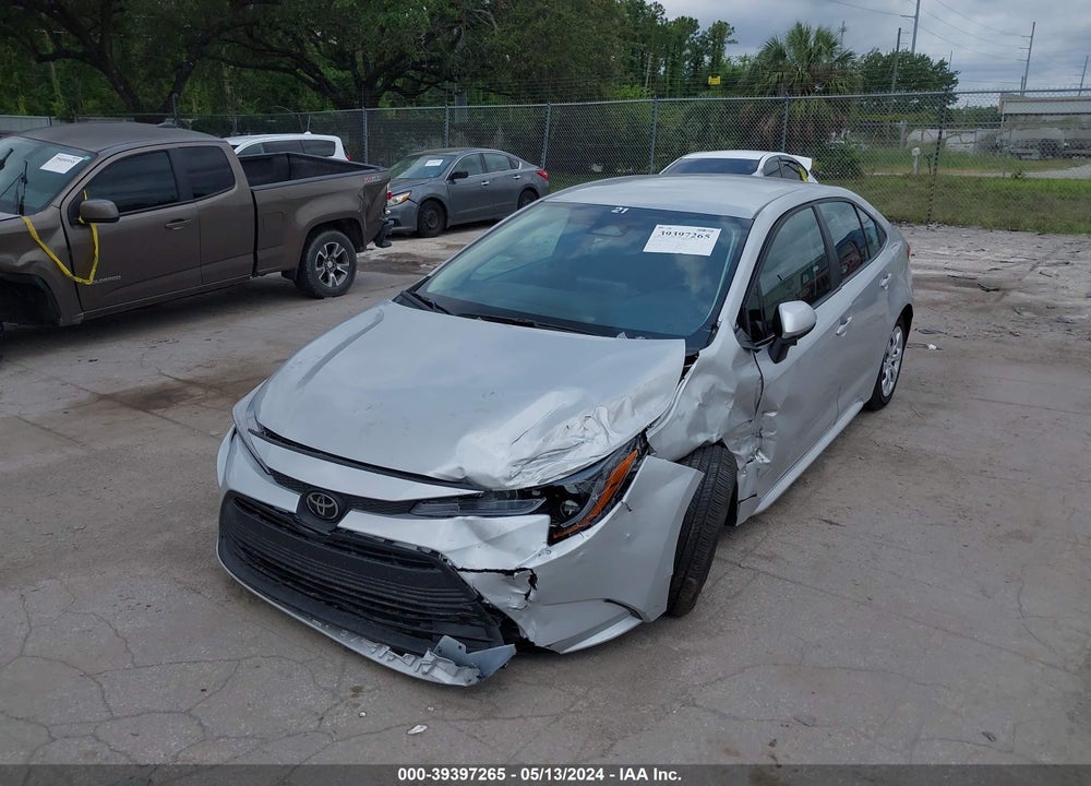 2023 TOYOTA COROLLA LE VIN: 5YFB4MDE6PP052680