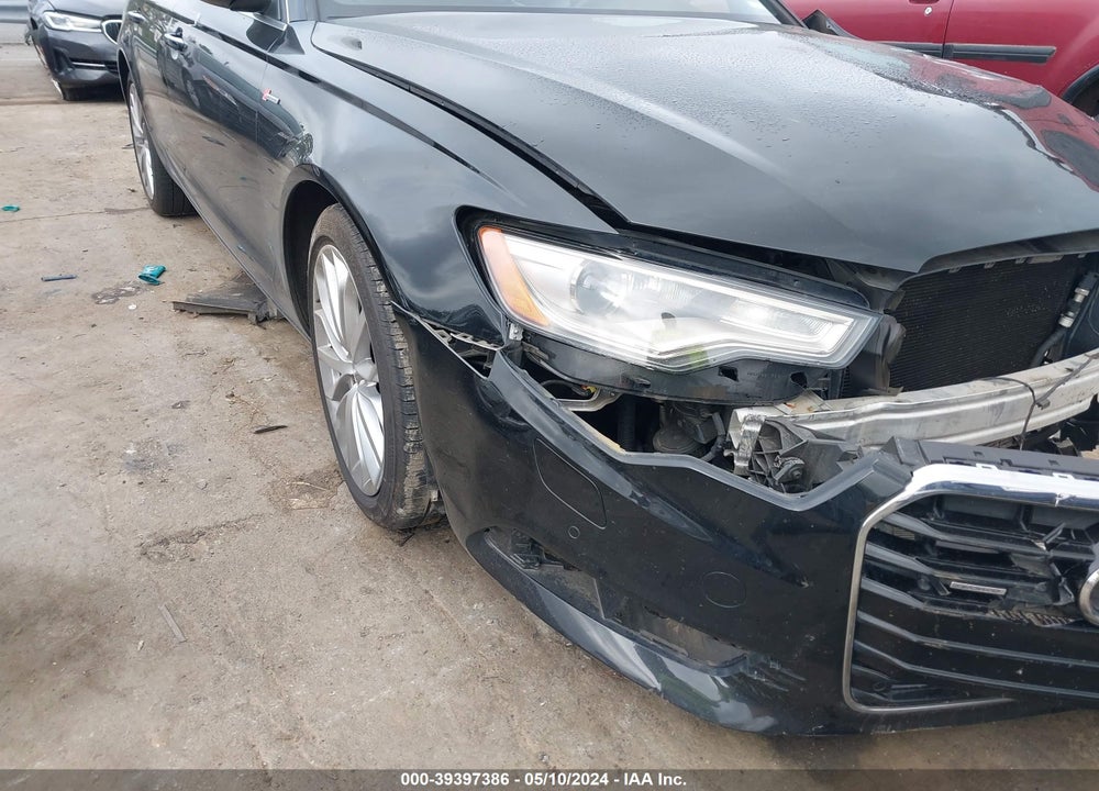 2014 AUDI A6 3.0T PREMIUM PLUS VIN: WAUFGAFC1EN086343
