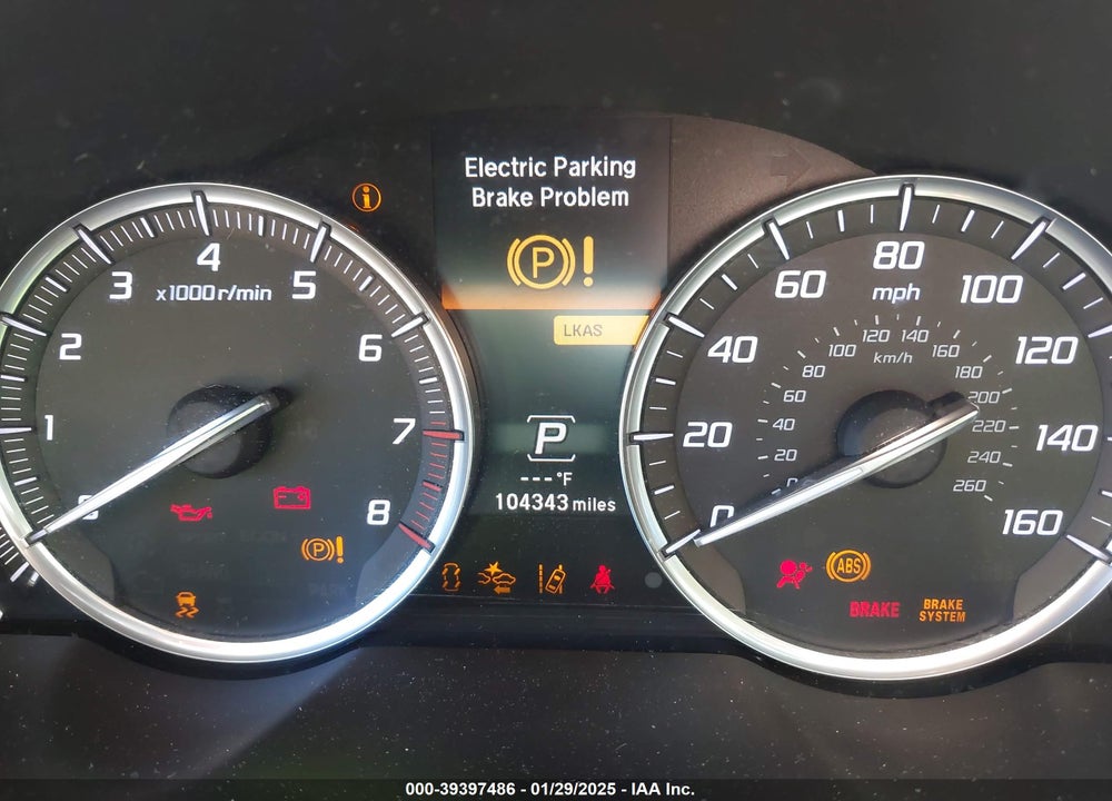 2016 ACURA TLX VIN: 19UUB1F58GA011046