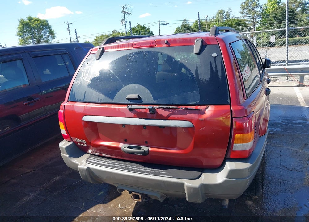 2002 JEEP GRAND CHEROKEE LAREDO VIN: 1J4GW48S12C315315