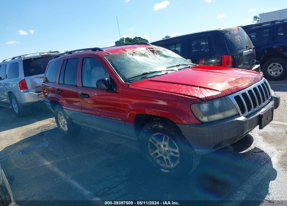 2002 JEEP GRAND CHEROKEE LAREDO VIN: 1J4GW48S12C315315