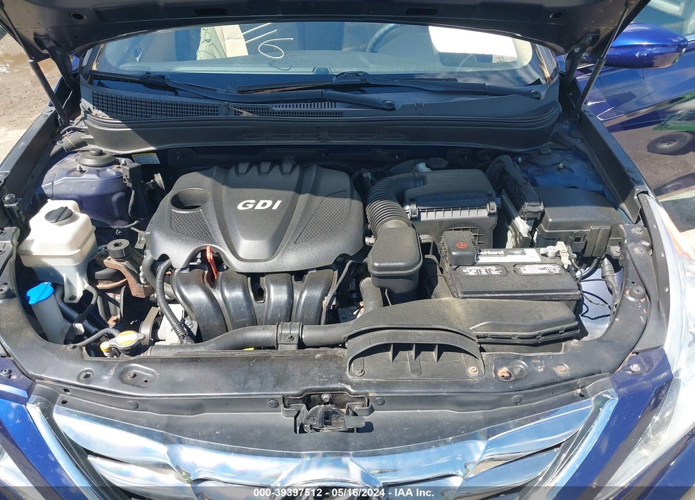 2011 HYUNDAI SONATA GLS VIN: 5NPEB4AC0BH064593
