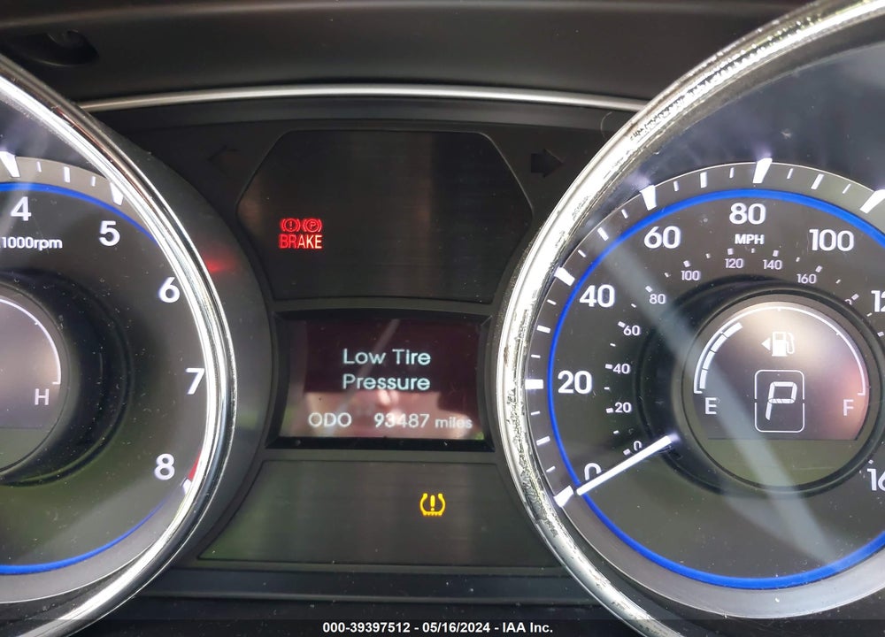 2011 HYUNDAI SONATA GLS VIN: 5NPEB4AC0BH064593