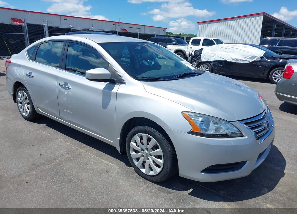 2013 NISSAN SENTRA S VIN: 3N1AB7AP4DL774234