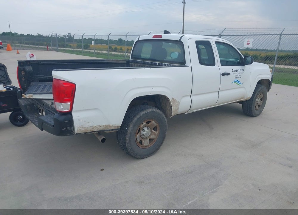 2016 TOYOTA TACOMA SR VIN: 5TFRX5GN0GX069581