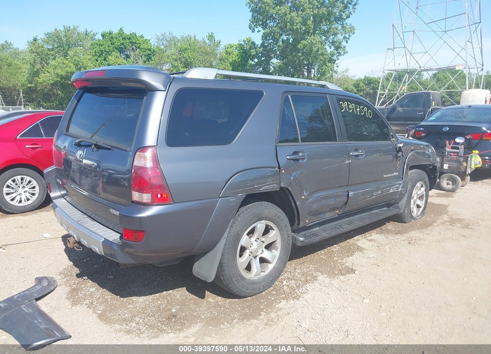2005 TOYOTA 4RUNNER SR5 SPORT V6/SR5 V6 VIN: JTEBU14R258029869