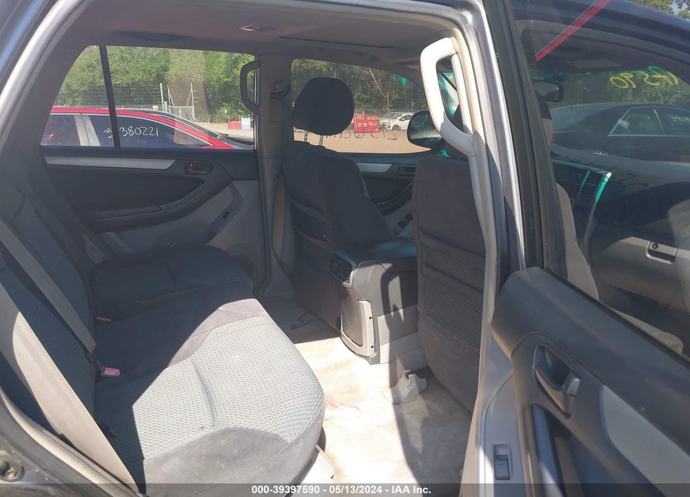 2005 TOYOTA 4RUNNER SR5 SPORT V6/SR5 V6 VIN: JTEBU14R258029869