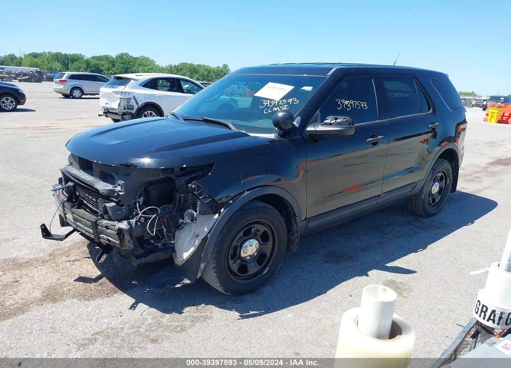 2014 FORD UTILITY POLICE INTERCEPTOR VIN: 1FM5K8AR0EGA76131