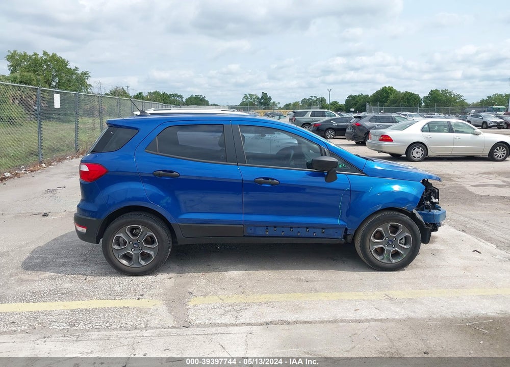2020 FORD ECOSPORT S VIN: MAJ3S2FE0LC313645