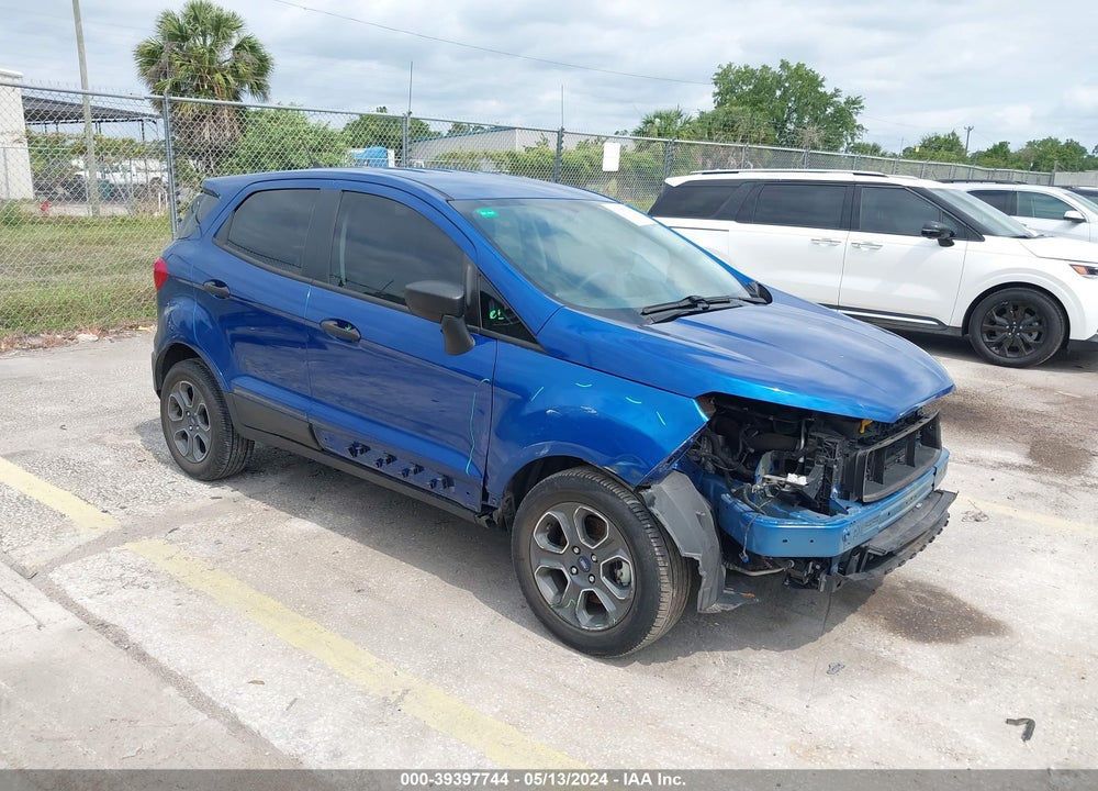 2020 FORD ECOSPORT S VIN: MAJ3S2FE0LC313645