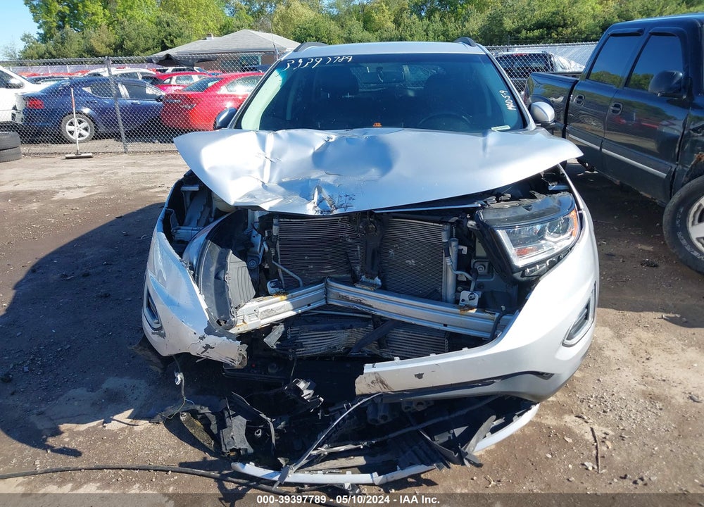 2015 FORD EDGE SEL VIN: 2FMTK4J98FBB24550