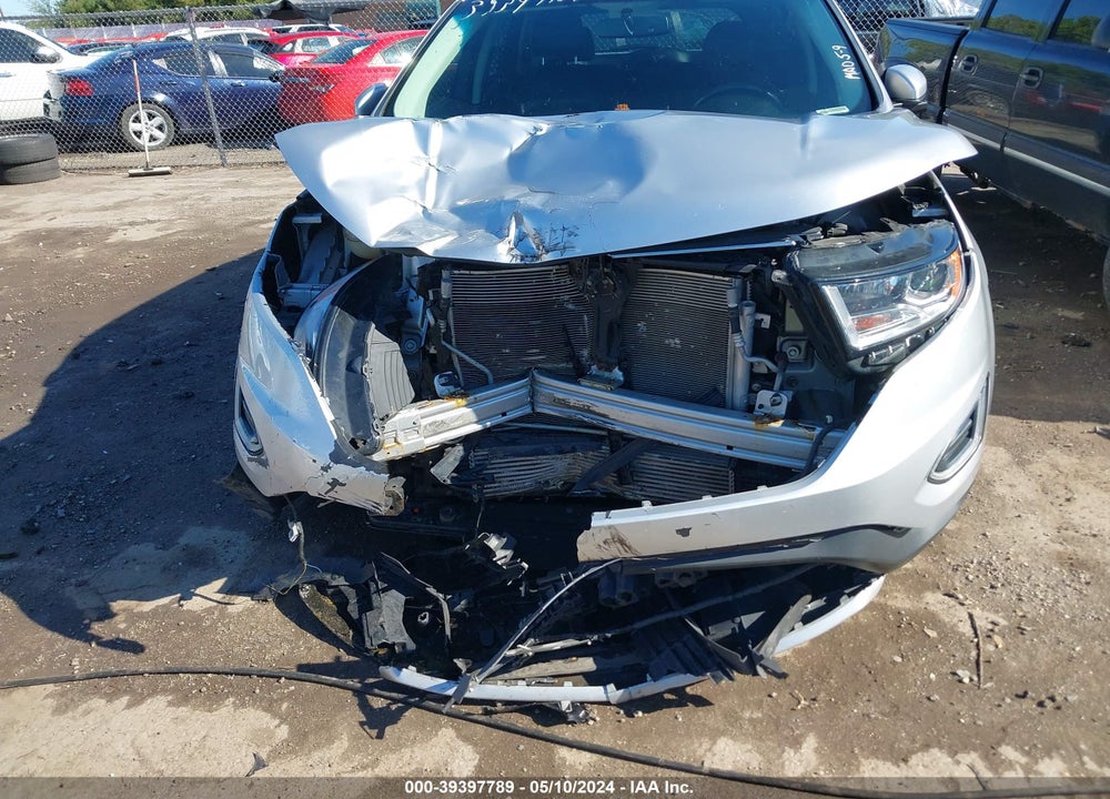 2015 FORD EDGE SEL VIN: 2FMTK4J98FBB24550