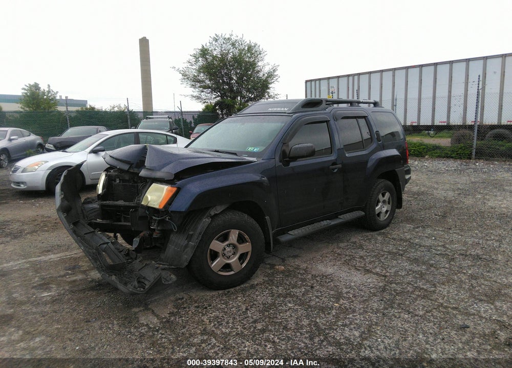 2008 NISSAN XTERRA S VIN: 5N1AN08W78C528056