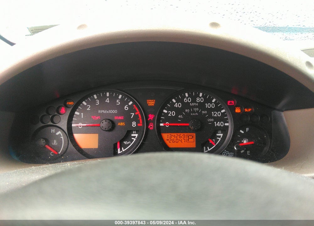 2008 NISSAN XTERRA S VIN: 5N1AN08W78C528056