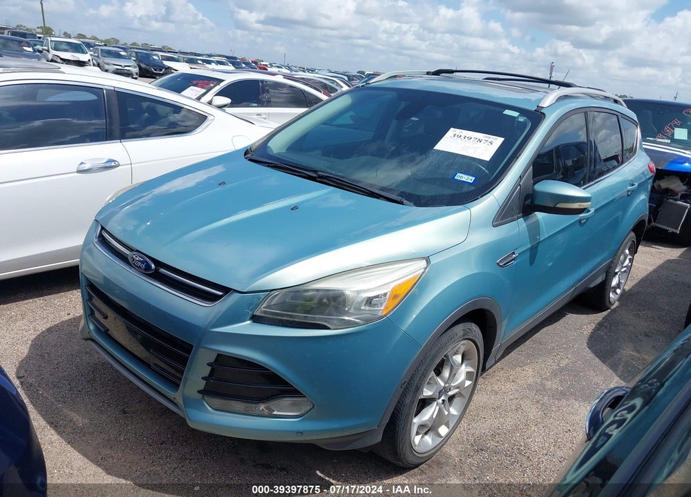 2013 FORD ESCAPE TITANIUM VIN: 1FMCU0J91DUB31009