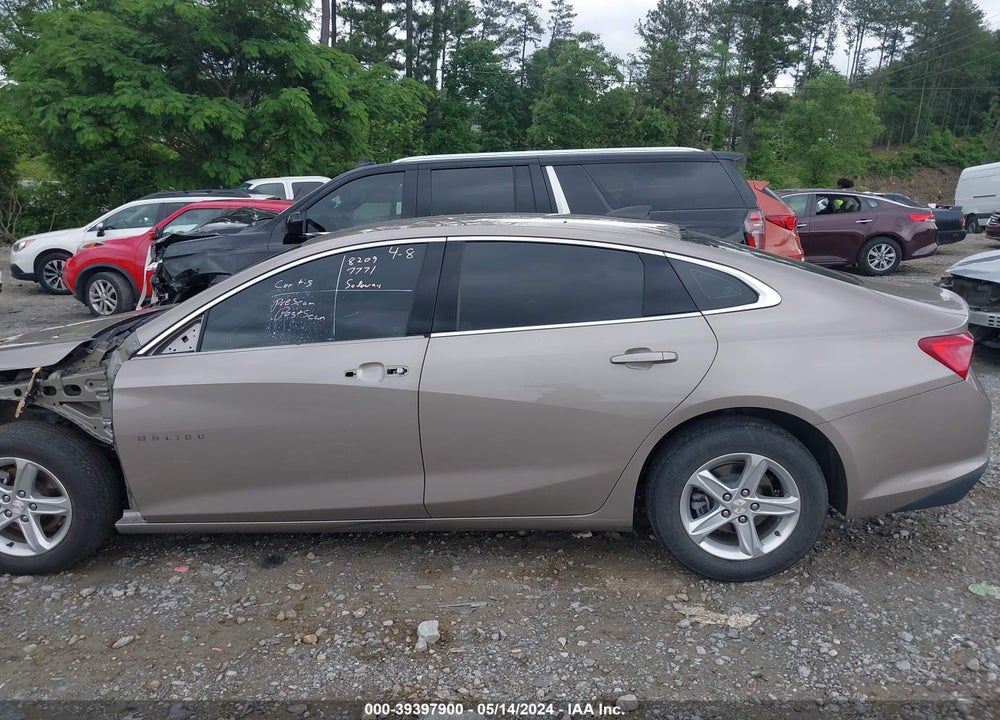 2022 CHEVROLET MALIBU FWD LS VIN: 1G1ZB5ST9NF215055