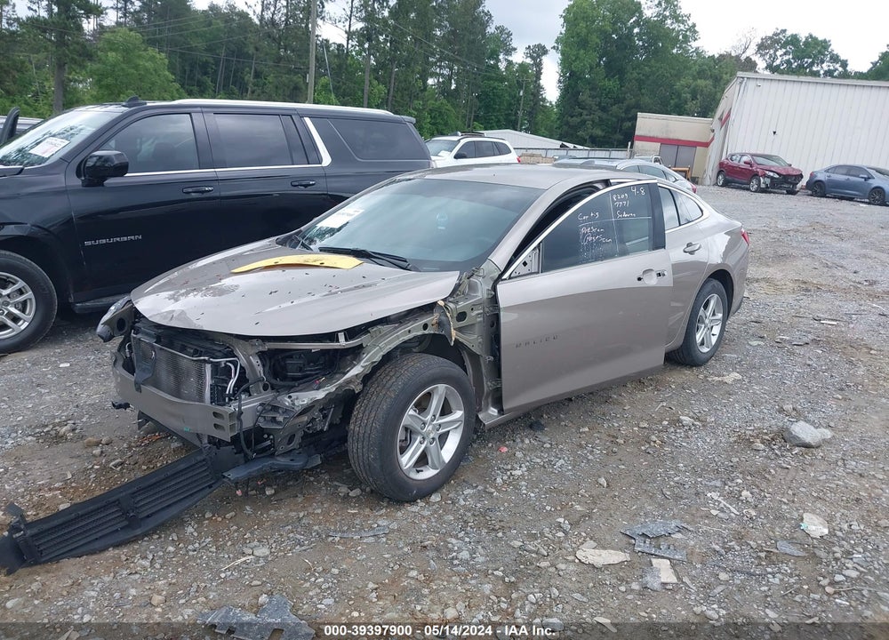 2022 CHEVROLET MALIBU FWD LS VIN: 1G1ZB5ST9NF215055