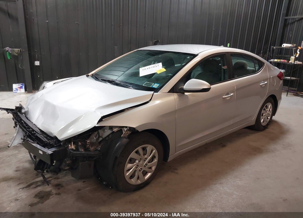 2017 HYUNDAI ELANTRA SE VIN: KMHD74LF9HU422255