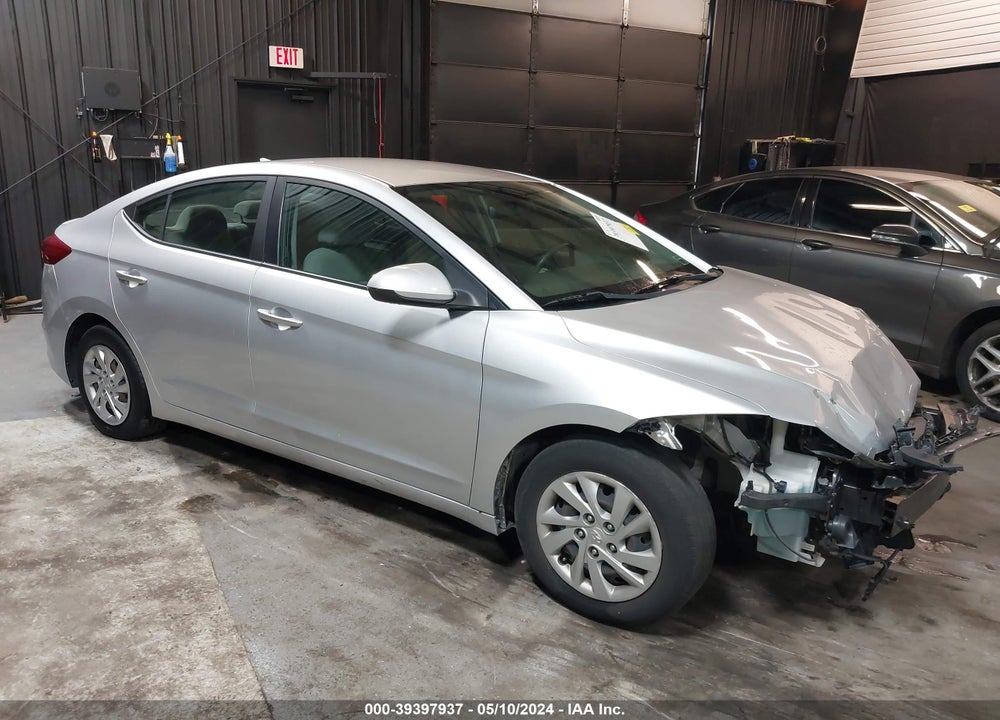 2017 HYUNDAI ELANTRA SE VIN: KMHD74LF9HU422255